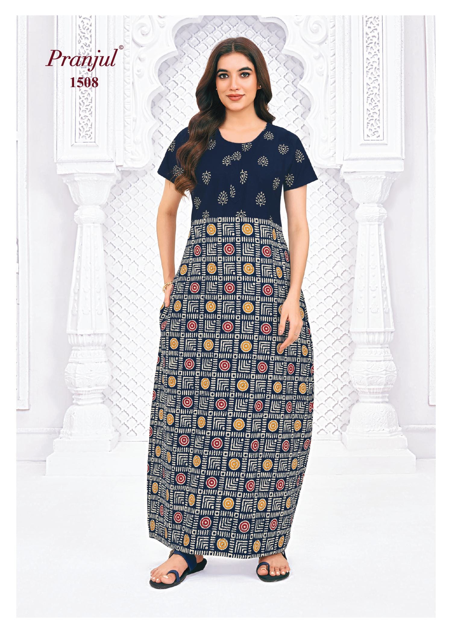 Premium 1508 Indigo Nighty